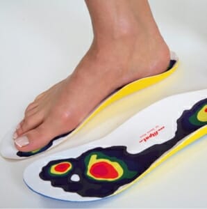 Unterstützung durch Einlagen